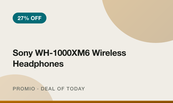 Sony WH-1000XM6 Wireless Headphones